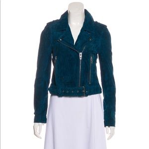 BlankNYC Suede Moto Jacket In Teal!